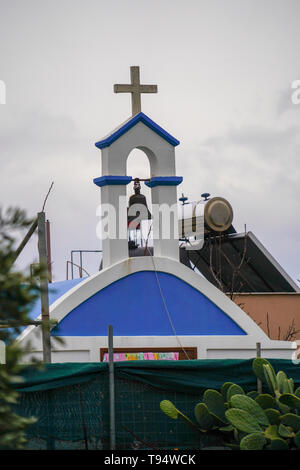 Belfry of a parish church in Chania, Crete, Greece Stock Photo
