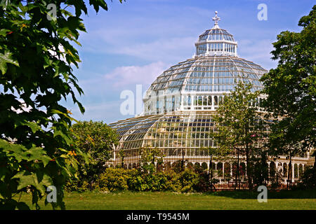 Sefton Park Palm house in Liverpool UK. Stock Photo