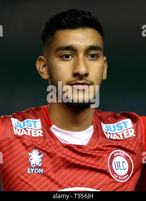 Chile Football League 1 Division - Campeonato Nacional AFP PlanVital 2019 /  ( Club de Deportes Union La Calera ) - Cesar Franco Lobos Asman Stock Photo  - Alamy