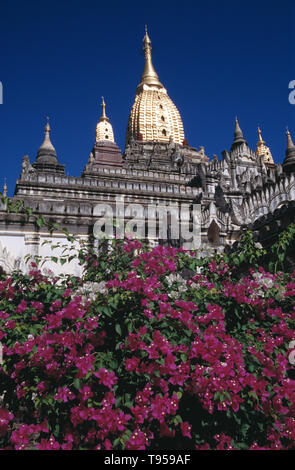 Myanmar. Bagan. Ananda Temple. Circa 1105 AD.