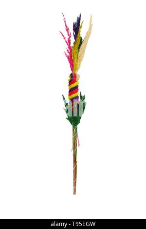 Easter palm used on Palm Sunday in Poland Stock Photo