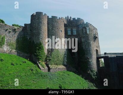 Entrance of Dover Castle, Dover, UK on a sunny day Stock Photo