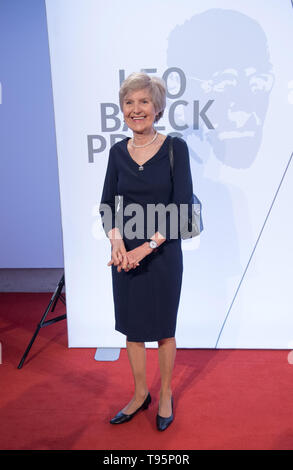 Berlin, Germany. 16th May, 2019. Friede Springer, publisher, comes to the Leo Baeck Prize 2019. Credit: Jörg Carstensen/dpa/Alamy Live News Stock Photo