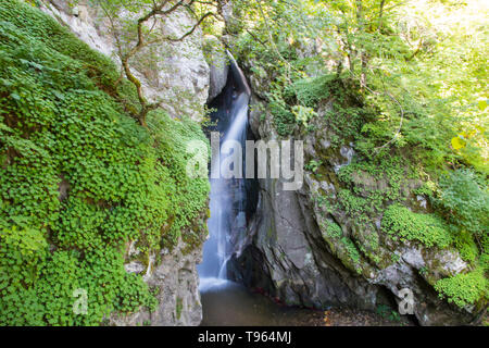 Fotinski waterfalls Stock Photo