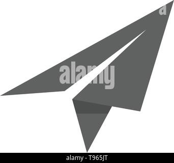 airplane simple icon or symbol vector illustration element isolated - vector Stock Vector