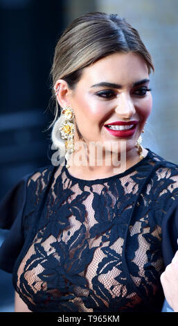Megan Barton Hanson arriving for the Fragrance Foundation Awards at The