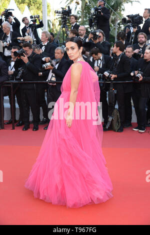 May 15, 2019 - Cannes, France - SILVIA BRAZ attends the screening of ''Les Miserables'' during the 72nd annual Cannes Film Festival. (Credit Image: © Frederick InjimbertZUMA Wire) Stock Photo