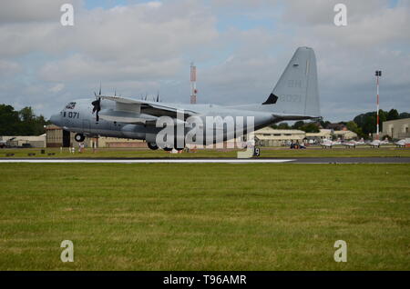 KC-130 tanker, USAF Stock Photo