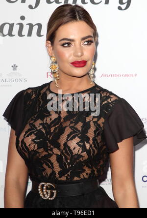 Megan Barton Hanson seen during the Fragrance Foundation Awards 2019 at