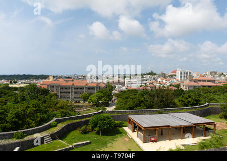 Naha city , Okinawa, Japan downtown at daytime. Stock Photo