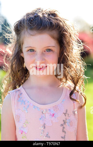 Five Year Old Girl Portrait Before Dance Performance Stock Photo, Picture  and Royalty Free Image. Image 124070224.