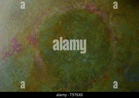 green rust grunge background Stock Photo