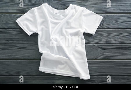 Blank White Wrinkled Tshirt Mock Up Different Views Stock Photo - Download  Image Now - iStock