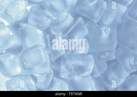 Ice cubes as background Stock Photo