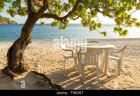 Sunny Sepoc beach, Tingloy Island, Batangas Philippines Stock Photo