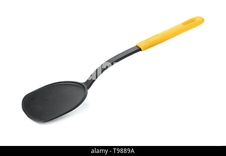 Plastic stirrers isolated on white background Stock Photo