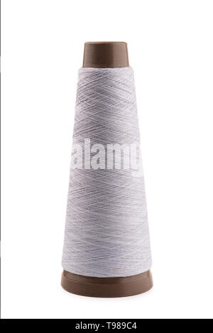 String roll isolated on white background Stock Photo