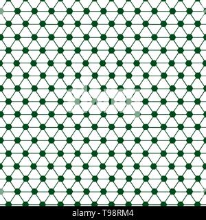 Seamless surface pattern design with quatrefoil figures. Oriental traditional ornament with Arepeated rounded shapes. Ancient mosaic wallpaper. Grid m Stock Vector