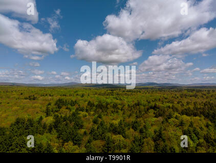 Pocono Mountains Pennsylvania USA range landscape Stock Photo