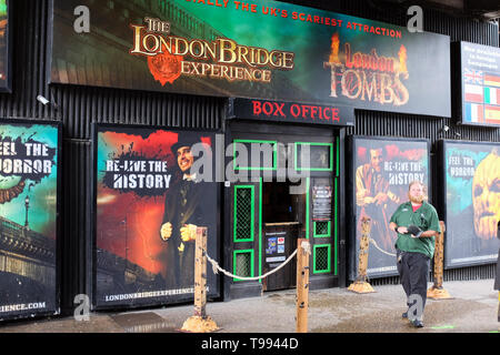 The London Bridge Experience in Tooley Street, London, England. Stock Photo