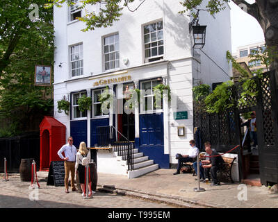 The Grenadier pub tucked away in Wilton Row in London s Belgravia