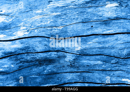 Blue old wooden texture background. Creat background with copy space Stock Photo