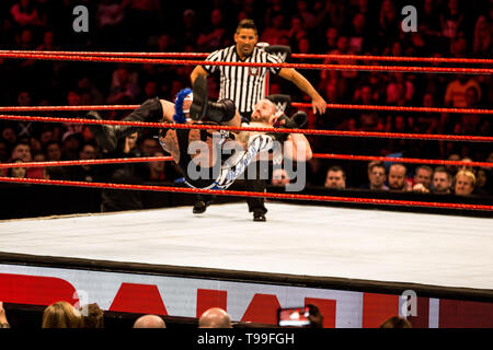 WWE Monday Night Raw at 02 Arena. London. on the 13th May 2019 Stock Photo
