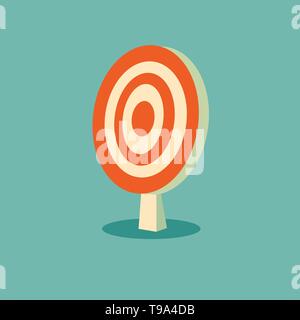 archery target icon Stock Vector