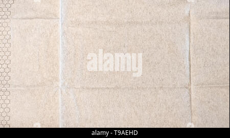 paper handkerchief close up detail background Stock Photo