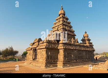 Shore Temple, Mahabalipuram (Mamallapuram), India Stock Photo