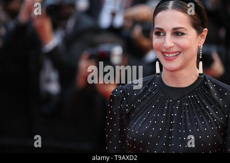 Cannes, France. 17th May, 2019. CANNES, FRANCE - MAY 17: Amira Casarattends the screening of 'Pain And Glory (Dolor Y Gloria/ Douleur Et Gloire)' during the 72nd Cannes Film Festival ( Credit: Mickael Chavet/Alamy Live News Stock Photo