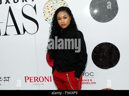 Las Vegas, NV, USA. 17th May, 2019. Makaila at arrivals for VEGAS Magazine 16th Anniversary Party, KAOS at the Palms, Las Vegas, NV May 17, 2019. Credit: JA/Everett Collection/Alamy Live News Stock Photo