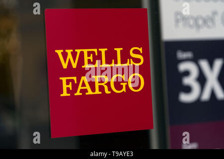 Los Angeles, CA, USA. 7th Feb, 2019. A logo of Wells Fargo Bank seen in Los Angeles, California. Credit: Ronen Tivony/SOPA Images/ZUMA Wire/Alamy Live News Stock Photo