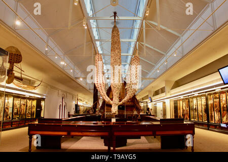 Beijing, China. 17th May, 2019. Photo taken on May 17, 2019 shows an inner view of the South Australian Museum in Adelaide, Australia. May 18 marks the International Museum Day. Credit: Lyu Wei/Xinhua/Alamy Live News Stock Photo