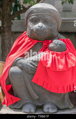 Imahie Shrine Koma Monkey (God Monkey) Agata - Stock Photo