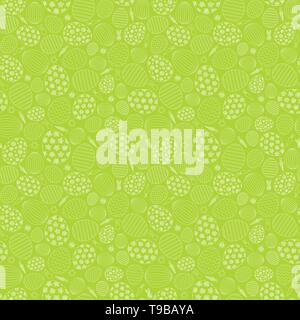 Easter seamless pattern background green Stock Vector