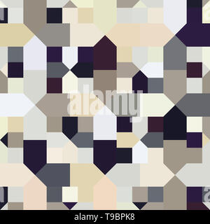 Cross patterm colored in brown yellow and grey. Stock Photo