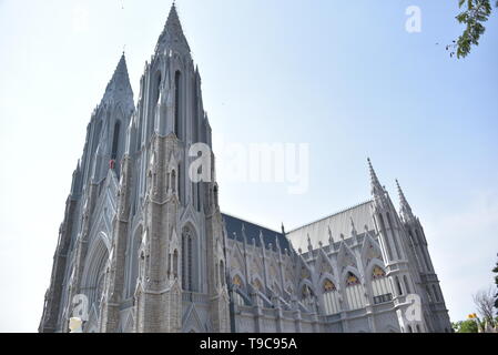 Cathedral of St. Joseph and St. Philomena, Mysore, Karnataka, India Stock Photo