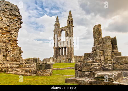 St Andrews Cathedral in St Andrews, Scotland Stock Photo