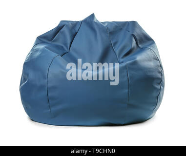 Beanbag chair on white background Stock Photo