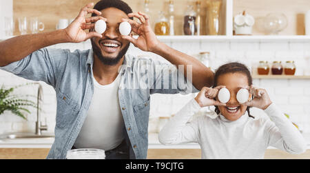 Cooking with kids concept Stock Photo