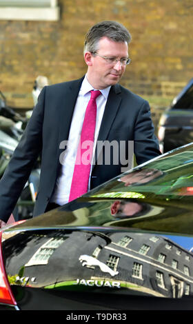 Jeremy Wright MP (Culture Secretary) leaving Downing Street after a cabinet meeting, London May 2019 Stock Photo