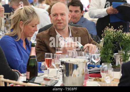 Ceres' 7th Annual Charity Luncheon at Cheltenham Racecourse  Featuring: Mike Tindall Where: Cheltenham, United Kingdom When: 17 Apr 2019 Credit: David Sims/WENN.com Stock Photo