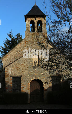 Église de l'Assomption de la très Sainte Vierge - Millon la chapelle- Yvelines - France Stock Photo