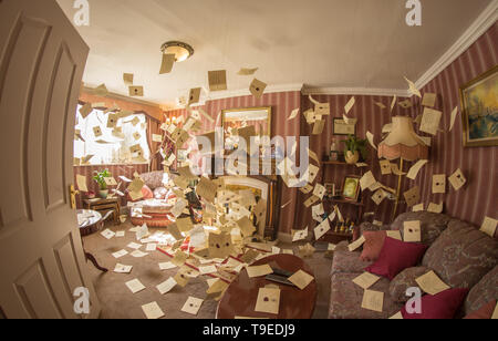4 Privet Drive, Harry's House, at the Harry Potter Studios at Leavesden ...