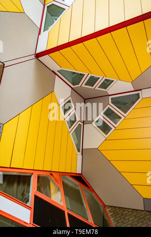 Cube houses Rotterdam - Piet Blom architect - modern architecture - abstract photography - abstract photo - Dutch tourism Netherlands tourism
