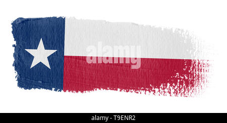 Texas state flag brush stroke, Texas flag background Stock Photo - Alamy