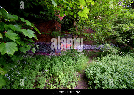 Forest ruins Stock Photo