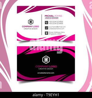 Professional Business Card Design for print