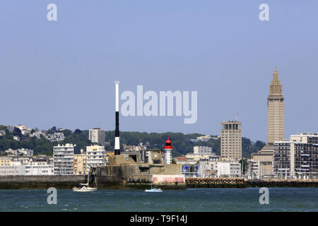 Port. Le Havre. Stock Photo